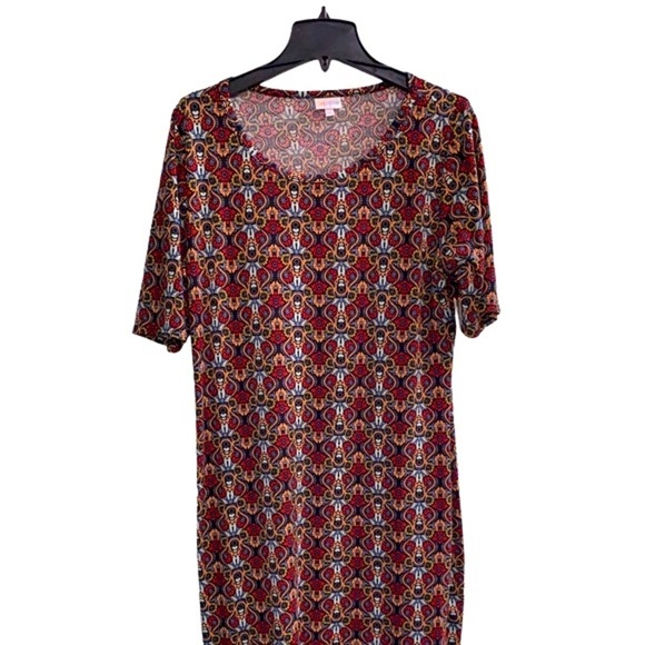 Lularoe Julia maxi dress size 2XL new with tags - Picture 1 of 9